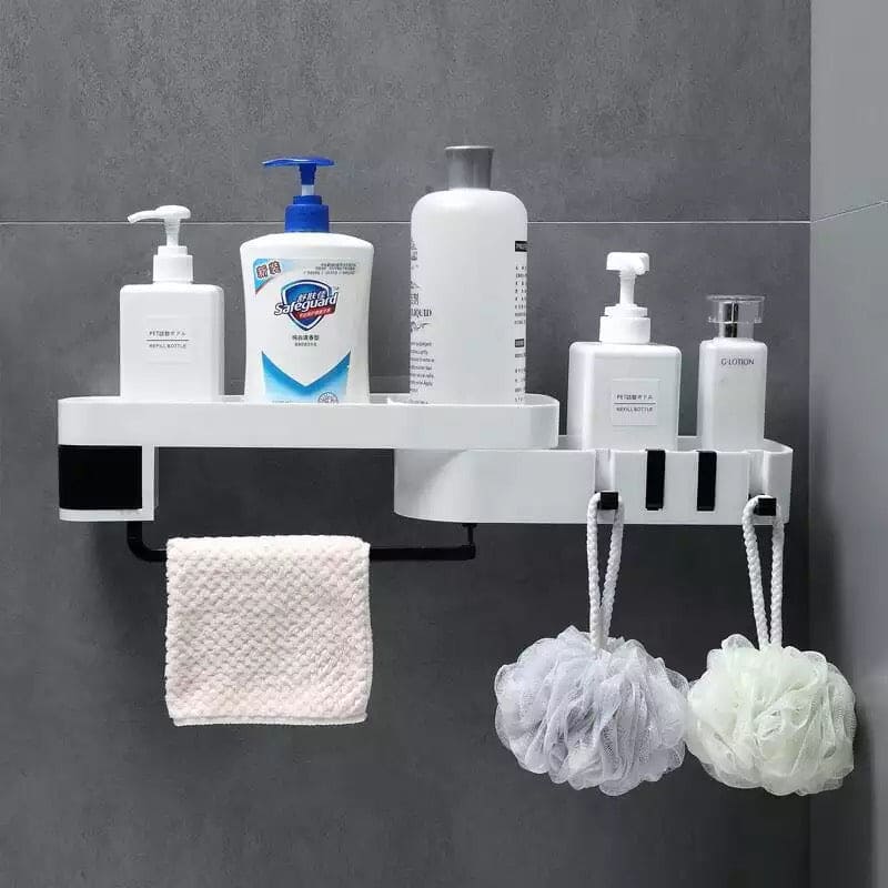 Bathroom Corner Organizer, Storage Cosmetic Rack, Shampoo shelves Soap Holder, No Drilling Wall Mounted Shower Organizer, Rotatable Shower shelf, Wall Mounted Bathroom Accessories Bathroom Corner Organizer, Storage Cosmetic Rack, Shampoo shelves Soap Holder, No Drilling Wall Mounted Shower Organizer, Rotatable Shower shelf, Wall Mounted Bathroom Accessories